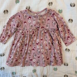 Hanna Andersson Mushroom Floral Dress